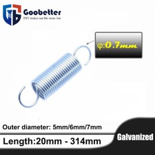 Expansion Spring Tension Extension Expanding Extending Springs Wire Dia 0.7mm
