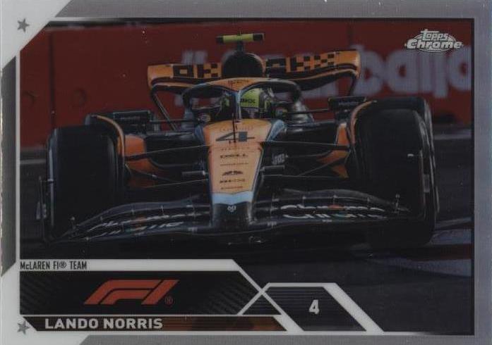 2023 Topps Chrome Formula 1 - Lando Norris #112 - 1 of 1