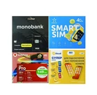 Ukraine MIX SIM-card! - Kyivstar, Vodafone, Lifecell + monobank