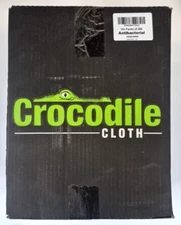 Crocodile Cloth Antibacterial Sanitizer Hand Wipes 10-Pack Case, 200 Wipes Each.