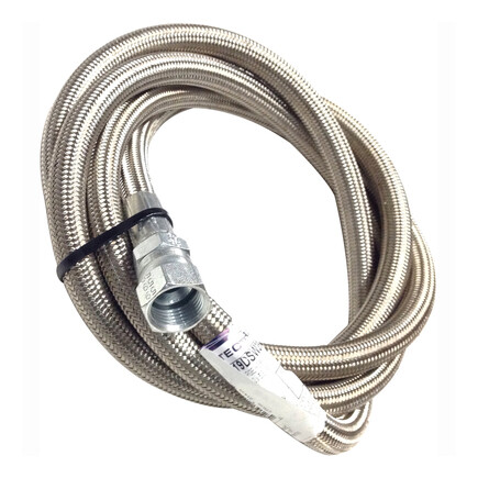 Tectran 21439 Air Brake Compressor Discharge Hose 96 In., Stainless Steel - Bild 3 von 7
