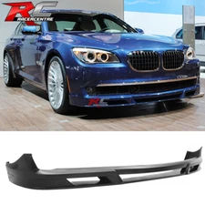 Fit 09-12 BMW 7 Series F01 F02 B7 Style Front Bumper Lip Spoiler Unpainted - PU
