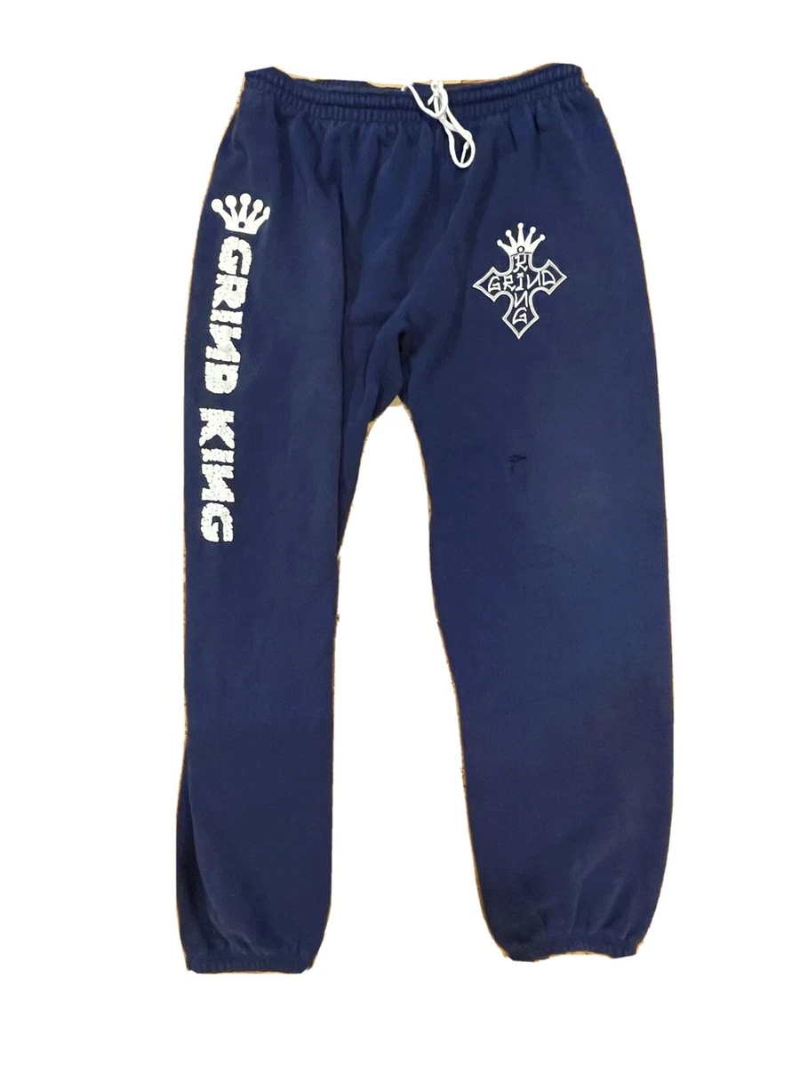 Vintage RARE 80s 90s Grind King Sweatpants Skateboard Skate Independent XL