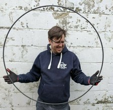 Giant Large Metal Mild Steel Hoop Ring Circle 90cm 3ft 1m 4ft 120cm Chandelier