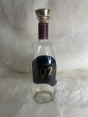 1792 Kentucky Straight Bourbon Whiskey Small Batch 1 Liter Empty Bottle