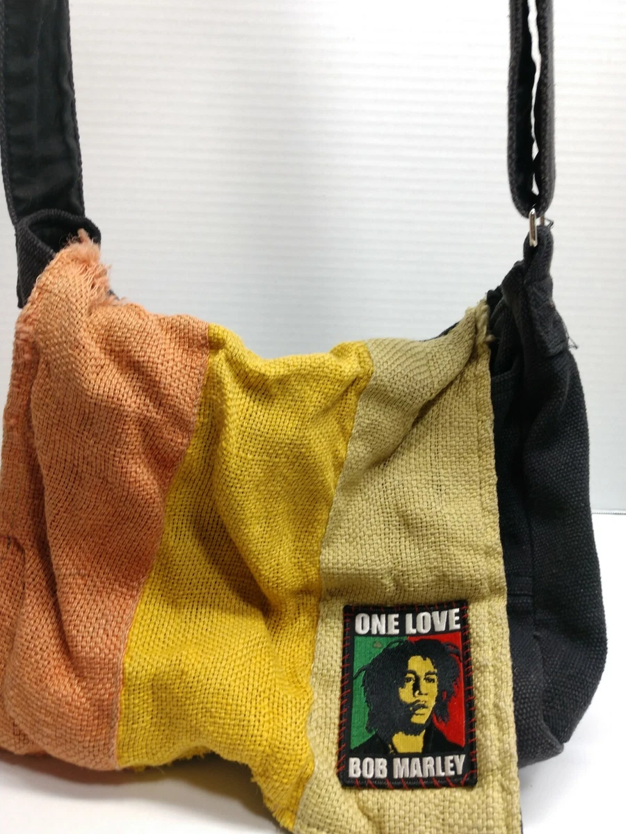 Bob Marley One Love Purse Bag Tote Satchel adjustable strap 100% cotton |  eBay