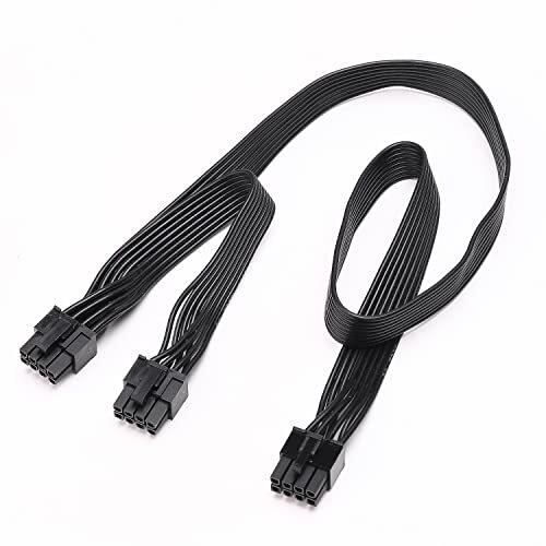 YieJoya Cavo PCIE per Corsair, connettore PSU a 8 pin a doppio connettore (q5c)