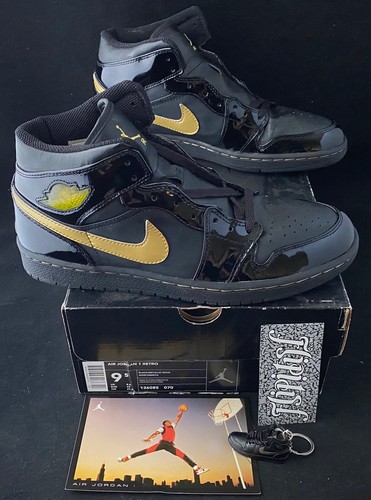 VTG 2003 NIKE AIR JORDAN 1 RETRO BLACK 