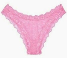 Victoria's Secret Dream Angels All Over Lace Stretchy Brazilian Pantie XL NWT