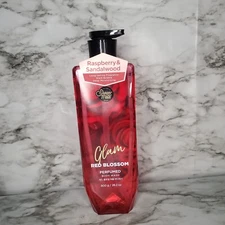 Shower Mate Glam Red Blossom Moisturizing Body Wash 28.2 oz Raspberry Sandalwood