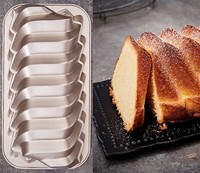 Kuchenform Kastenform Novella Contoura Edel Backform Aluguss 27 Cm Birkmann