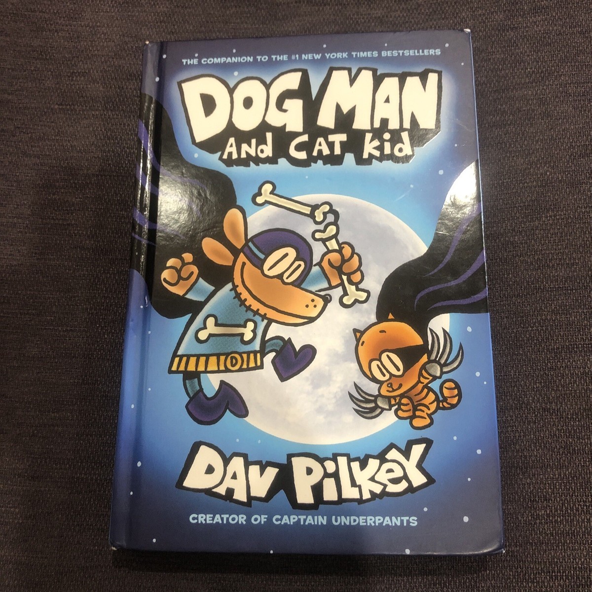 Dog Man Ser.: Dog Man and Cat Kid by Dav Pilkey (2017, Hardcover