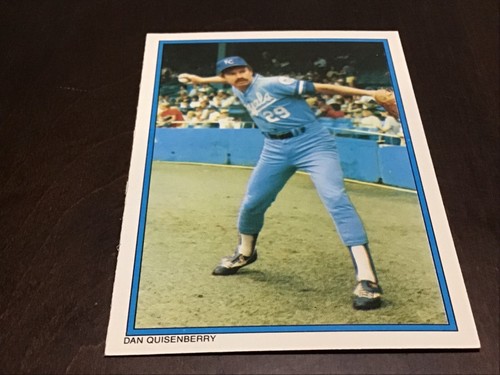 DAN QUISENBERRY Oddball Insert & Regular issue Baseball ROYALS YOU CHOOSE - Picture 82 of 133