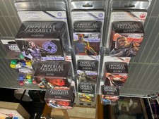 LOT- Star Wars Imperial Assault Miniature packs Han Chewbacca Lando Ally Villain