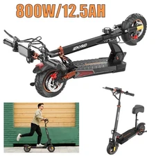 800W FOLDING ELECTRIC SCOOTER LONG RANGE ADULT E-SCOOTER SAFE URBAN COMMUTER
