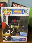 Funko Pop! Shadow with Dark Chao Pop 1151 Flocked Anime Las Vegas Exclusive