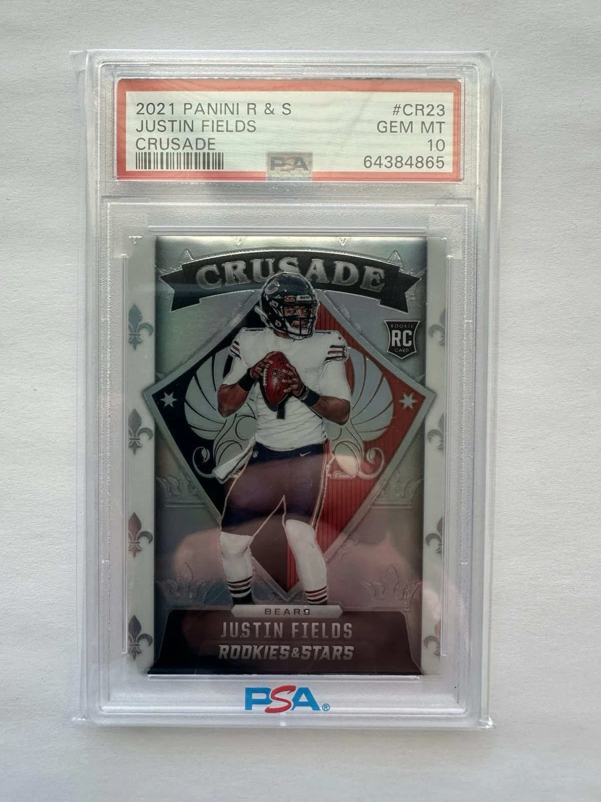 Justin Fields Panini Rookies & Stars Crusade #CR23 Base