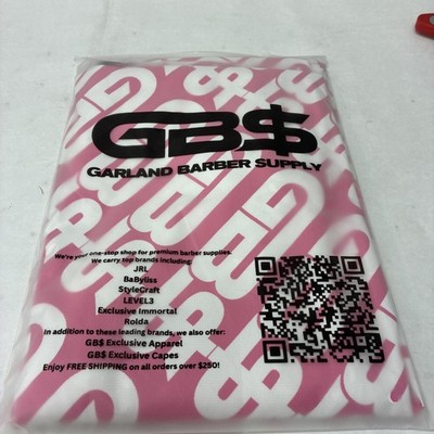 GARLAND BARBER SUPPLY CAPES PINK