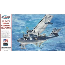 ATLANTIS TOY & HOBBY INC. PBY-5A Catalina US Navy Seaplane Model Kit 1/104