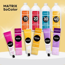 Matrix SoColor Blended Collection Permanant Hair Color 3 oz. Cream Developer 32 