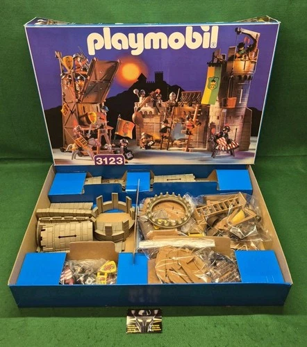 Playmobil 3123, Castle Defenders Knights Assalto al Castello, 1996 made in Spain