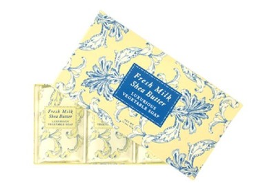 Greenwich Bay Trading Co. Luxurious Vegetable Soap, 12.9 Ounce, Fresh Milk, 3 Pa