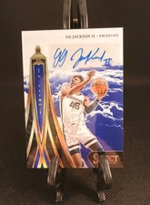 🔥 🔥 2024-25 Select In Flight Signatures GG Jackson II AUTO BLUE 23/49