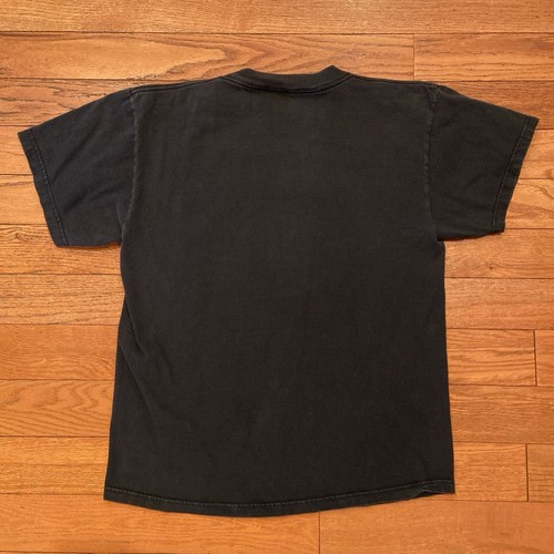 T-shirt vintage années 90 Betty Boop moto motard fille noir homme taille MOYENNE - Photo 12/12