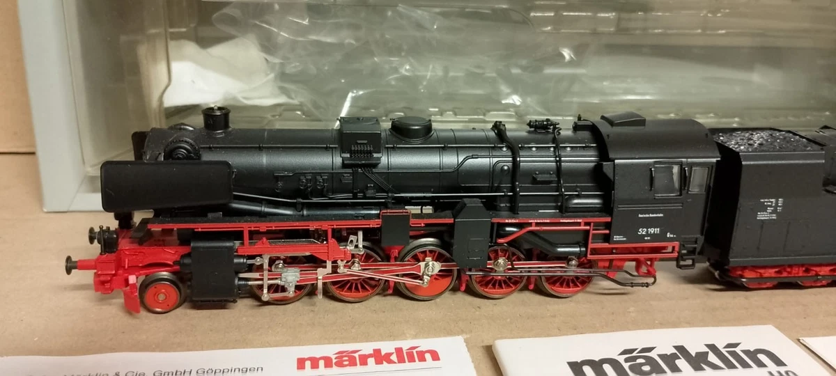 Märklin 37171 Dampflok BR52 191 m Kondenstender DRG Epoche 2 OVP Video XXL Fotos