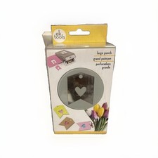 Ek Tools Heart Gift Tag Double Punch New Unused