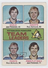 1975-76 O-Pee-Chee Jean Pronovost Ron Schock #326 0a4
