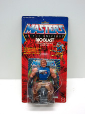 MOTU Vintage RIO BLAST Clear Masters of the Universe MOC Sealed figure He-Man