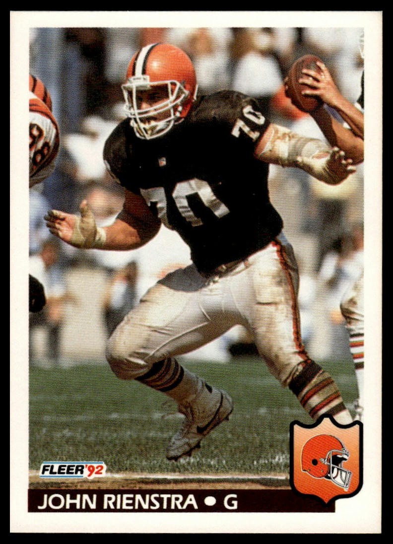 1992 Fleer #76 John Rienstra