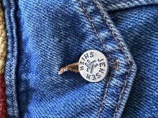 Robe Décontractée PETER JENSEN Femme - Bleu Denim Avec Volants - Sans Manches - Taille XS Neuve