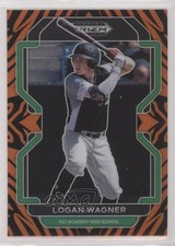 2022 Panini Prizm Draft Picks Tiger Stripes 19/99 Logan Wagner #PDP195 0j81