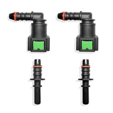 Fuel Line Quick 2 Sets Elbow Fuel Line Quick Connect SAE 7.89mm to ID 6mm