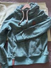 Naketano Herren S Fleece Jacke Mit Kaputze Grün Top