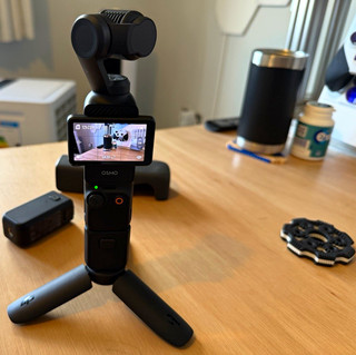 DJI Osmo Pocket 3 Handheld Gimbal Camera Stabiliser Mini Tripod 512GB Card
