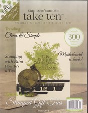 The Stampers' Sampler Take Ten Magazine Dec/Jan/Feb 2014 - VERY GOOD