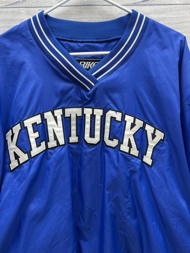 VTG University Of Kentucky Wildcats Bike XL Pullover Windbreaker With Pockets - Picture 2 of 11