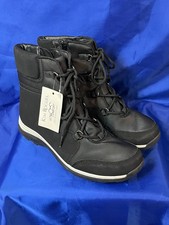 Kim Rogers Zapatilla Alta Bota Con Cordones Cremallera Talla 8.5 o 9 Negra NUEVA CON ETIQUETA