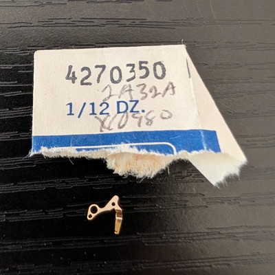 Seiko Vintage Quartz Part - Battery Connection Insulator / Terminal 4270350
