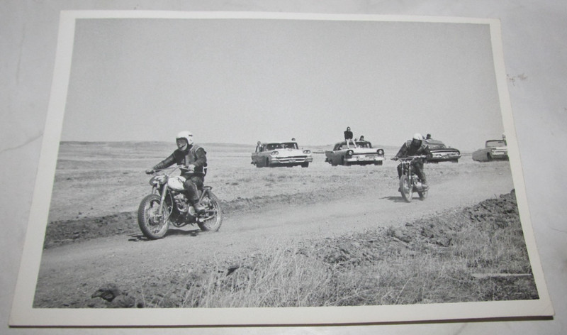 Vintage Motocross Motorcycle Race Photo 5" x 7" Cheyenne, Wyoming WY Cars #4