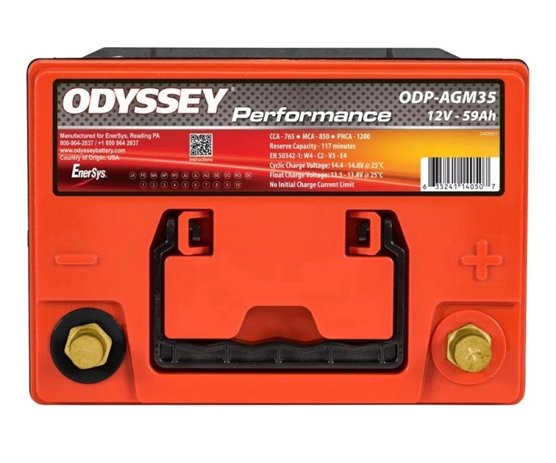 Odyssey Performance AGM Battery ODP-AGM35 Group 35 Foto 3 de 3