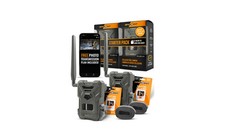 SPYPOiNT Flex-M Twin Pack Cellular Trail Cameras - Best Hunting Accessories, No