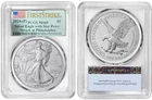 2024 P Silver Eagle Dollar $1 with Star Privy PCGS MS69 First Strike
