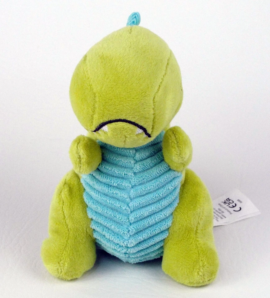 Juguete de peluche acanalado de peluche Mary Meyer de dinosaurio verde para bebé Foto 3 de 4