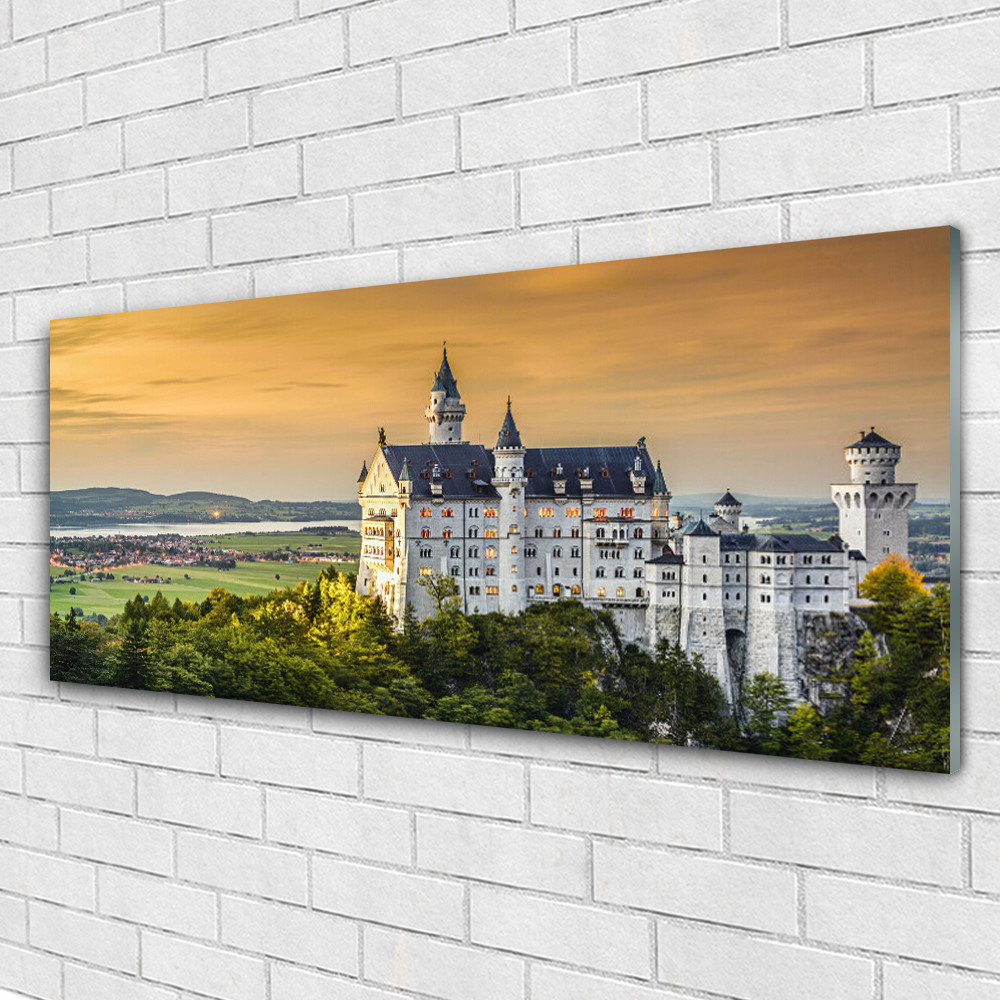 Tableau en Plexiglas de qualité premium 125x50 cm style galerie d'art