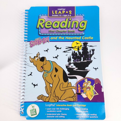 Leapfrog Leap 2 Reading Scooby-Do i nawiedzony zamek tylko książka i wkład - Zdjęcie 5 z 11