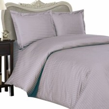 1000 Thread Count 100 Egyptian Cotton 1000 TC Sheet Set Full Lavender Stripe